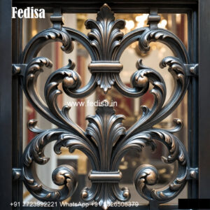 Window Grill Design With Artistic Structure Window Grid Designs