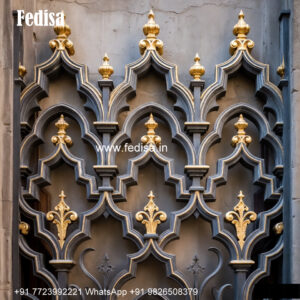 Stylish Window Grill Design With Patterns Folding Window Grill Design