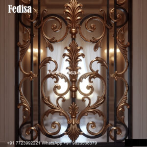 Luxury Iron Window Grill Design Light Weight Iron Grill Design
