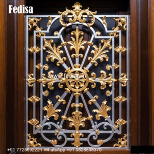 Window Grill Design With Modern Art Style Grill Gate Design Color