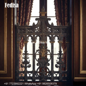 Window Grill Design With Custom Shapes Full Grill Design