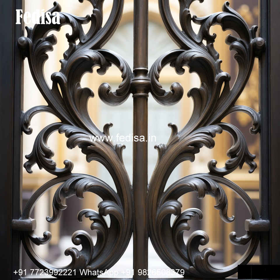 Window Grill Design With Stylish Patterns Grill Top Design