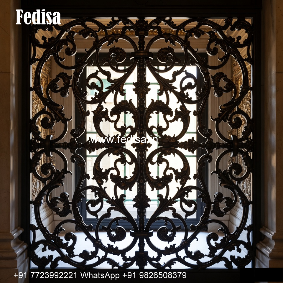 Window Grill Design With Creative Structure Grill Design For Long Window