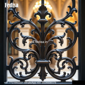 Window Grill Design For Classic Exterior Door Side Window Grill Design