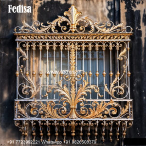 Luxury Window Grill Design For Elegant Homes Stainless Steel Safety Door Grill