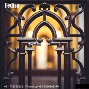 Durable Iron Grill Design For Windows Window Grill Design With Flower