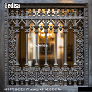 Window Grill Design With Classic Patterns Window Grill Design Box Type