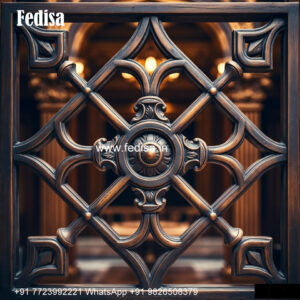 Window Grill Design For Attractive Exterior Main Entrance Door Grill Design