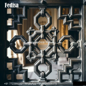 Window Grill Design For Home Decoration Oval Grill Design