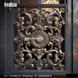 Window Grill Design For Elegant Homes Wrought Iron Grill For Front Door