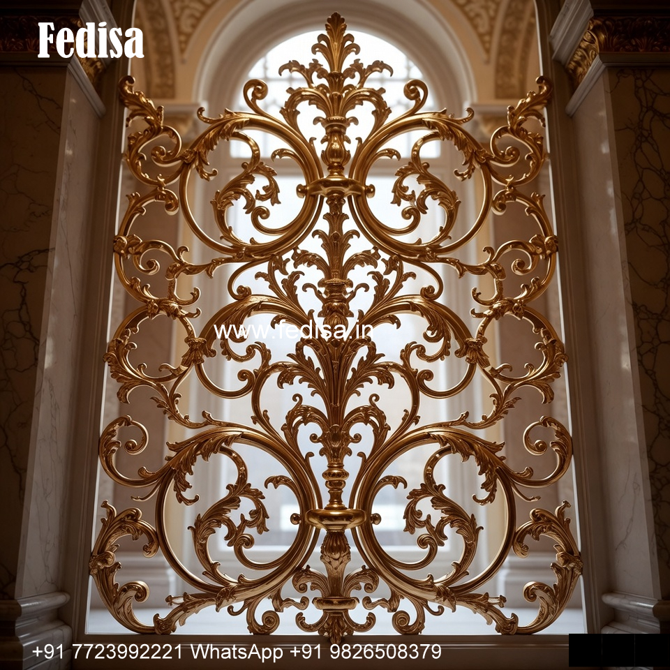 Stylish Window Grill Design With Patterns Window Aluminum Grill Design