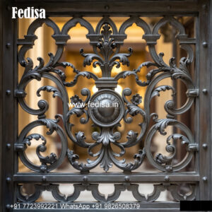 Modern Window Grill Design With Glass Panel Grill Gate Window Design