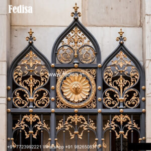 Window Grill Design With Curved Patterns Window Design In Grill