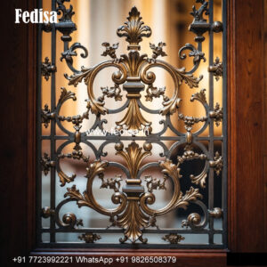 Window Grill Design With Decorative Panels Iron Grill Gate Cost