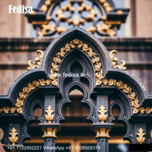 Window Grill Design With Modern Finish Safety Door MS Grill