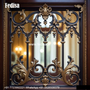 Window Grill Design With Decorative Finish Korean Window Grill Design