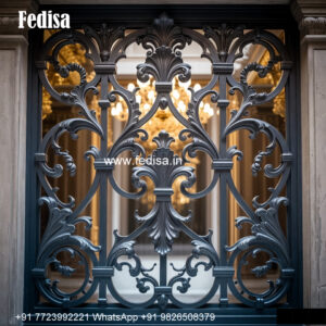 Window Grill Design With Attractive Style Front Wall Safety Grill Design