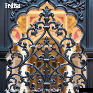 Window Grill Design With Modern Structure Iron Grill Front Door