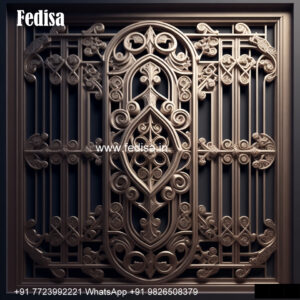 Stylish Window Grill Design With Geometric Patterns Full Balcony Grill Design Catalog