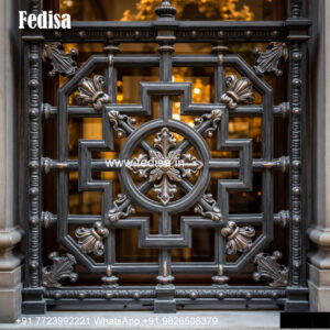 Modern Window Grill Design With Minimal Look Grill Gate Color