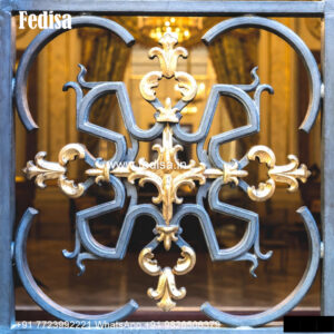 Window Grill Design With Stylish Frame Square Pipe Grill Design