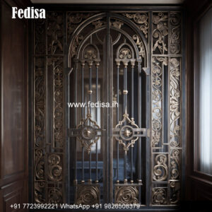 Window Grill Design For Elegant Living Round Balcony Full Grill Design