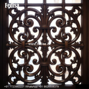 Designer Window Grill Design For Luxury Villas Closed Grill Design For Balcony