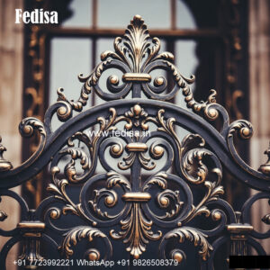 Iron Window Grill Design With Elegant Finish Glass Window Grill Design