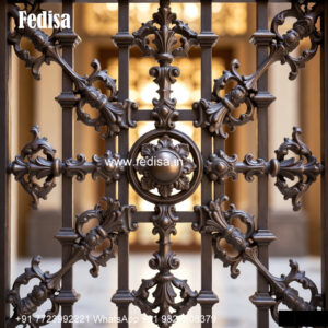 Stylish Window Grill Design For Exterior Small Grill Gate Design