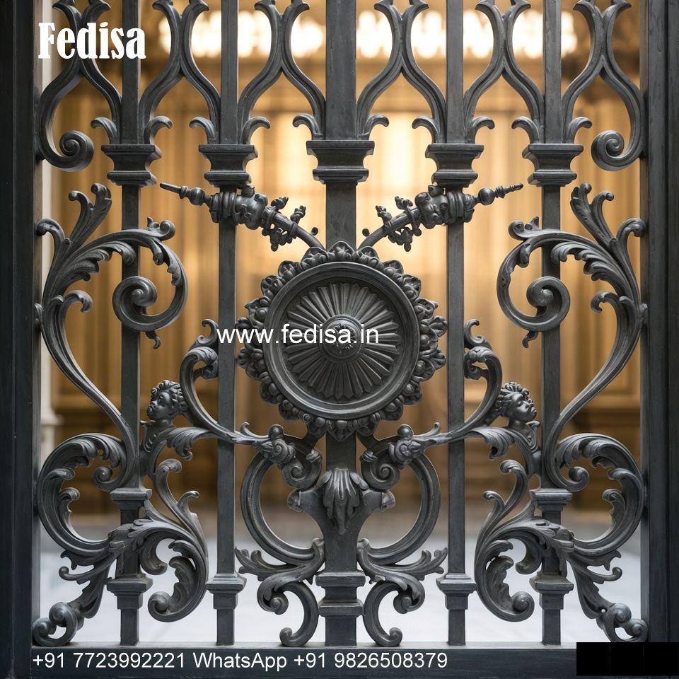 Window Grill Design For Duplex House Wooden Door With Grill Design