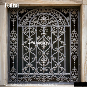 Window Grill Design With Decorative Borders Car Parking Grill Gate Design