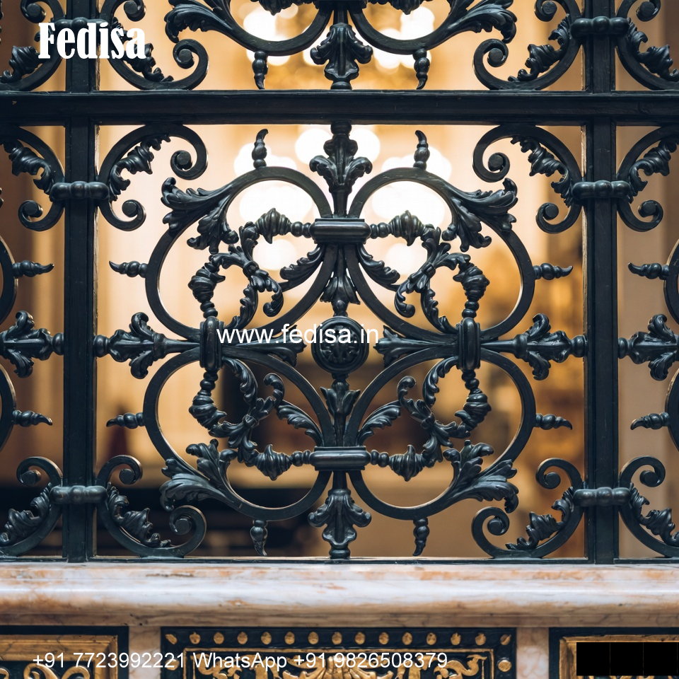 Window Grill Design With Designer Touch Metal Grill Gate