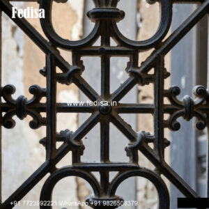 Window Grill Design With Classic Style Grill Gate Design For Balcony