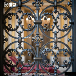 Window Grill Design For Real Estate Home Front Glass Grill Design