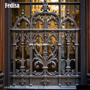 Window Grill Design With Strong Material Steel Grill Glass Design