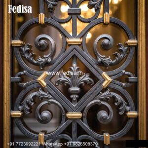 Window Grill Design For Attractive Exterior Window Design In Iron