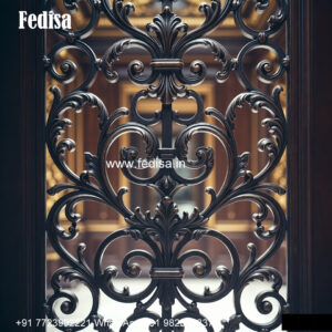 Strong And Stylish Window Grill Design For Home Main Door Side Grill Design