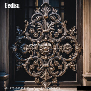 Iron Window Grill Design With Elegant Finish