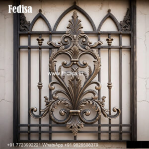 Window Grill Design With Geometric Shapes