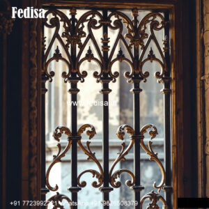 Window Grill Design With Stylish Look Entrance Grill Gate Design