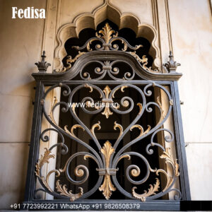 Window Grill Design With Unique Patterns Boundary Grill Gate