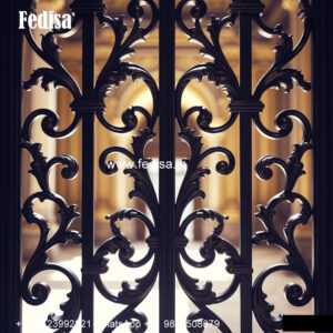 Stylish Iron Grill Design For Windows Grill Gate Painting Design