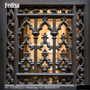 Durable Iron Grill Design For Windows Jangla Ki Design