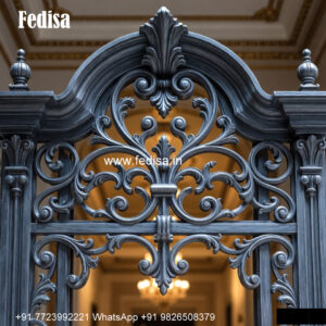 Window Grill Design With Laser Cut Pattern Compound Wall With Grill Design