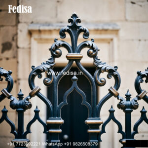 Window Grill Design With Straight Lines Kitchen Balcony Grill Design