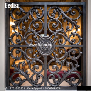 Window Grill Design With Luxury Finish Rod Grill Design