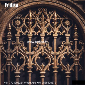 Window Grill Design With Custom Shapes Round Shape Grill Design