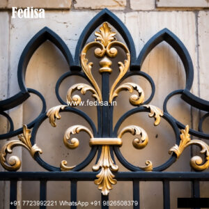 Window Grill Design With Classic Patterns Front Grill Gate