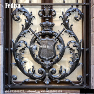 Window Grill Design With Weather Resistant Finish Outside House Grill Design