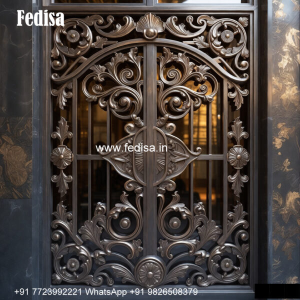 Window Grill Rods Window Grill Design For Designer Exterior Rod Iron Grill Design - Fedisa